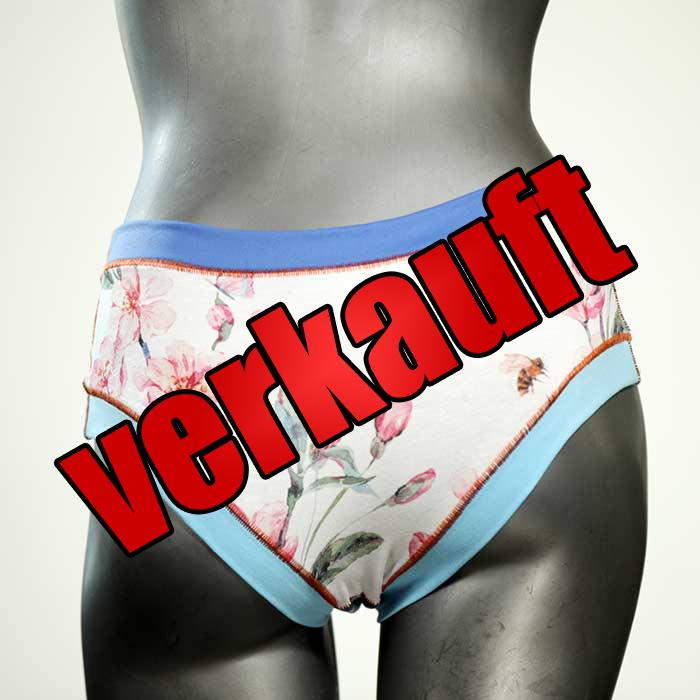 ökologische farbige attraktive gemusterte Panty aus Biobaumwolle, Unterwäsche für Damen