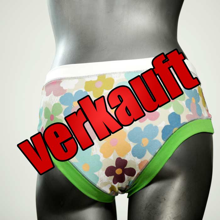 ökologische süße gemusterte farbige Panty aus Biobaumwolle, Unterwäsche für Damen