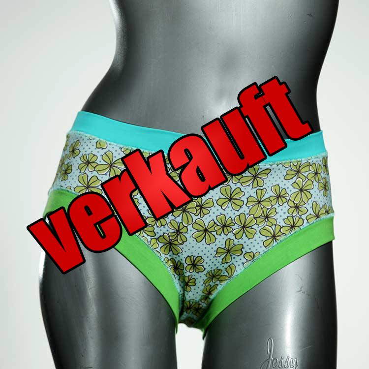 bunte bequeme nachhaltige handgemachte Panty aus Biobaumwolle, Unterwäsche für Damen