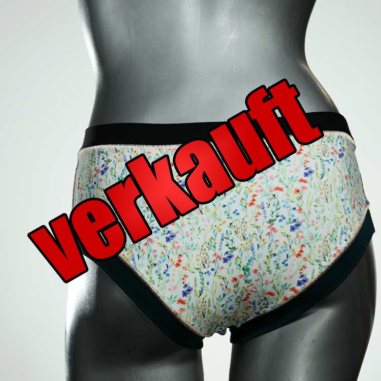 farbige attraktive bunte bequeme Panty aus Biobaumwolle, Unterwäsche für Damen