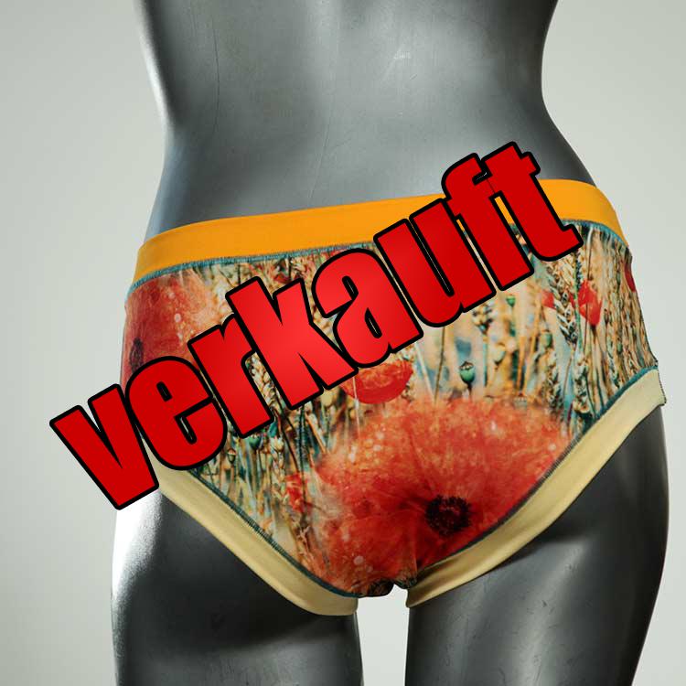 bunte handgemachte attraktive süße Panty aus Biobaumwolle, Unterwäsche für Damen