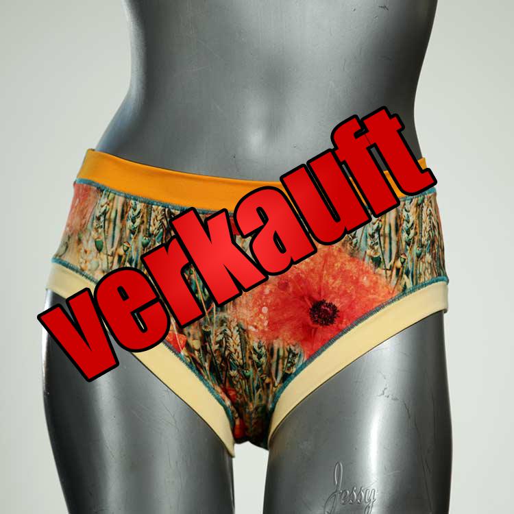 bunte handgemachte attraktive süße Panty aus Biobaumwolle, Unterwäsche für Damen