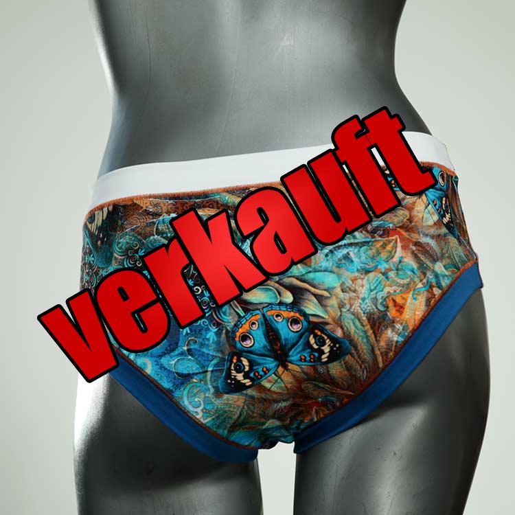 nachhaltige gemusterte bunte farbige Panty aus Biobaumwolle, Unterwäsche für Damen