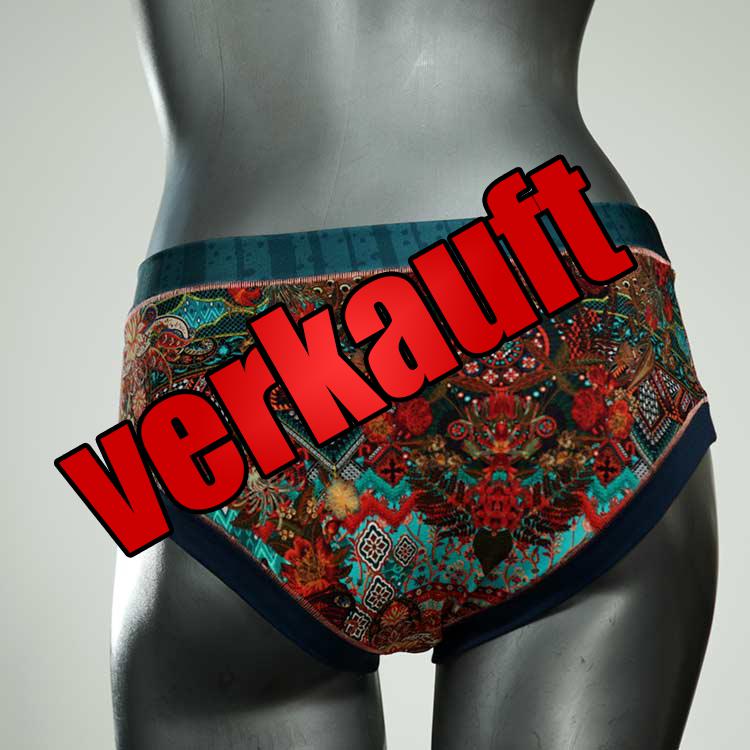 attraktive handgemachte gemusterte günstige Panty aus Biobaumwolle, Unterwäsche für Damen