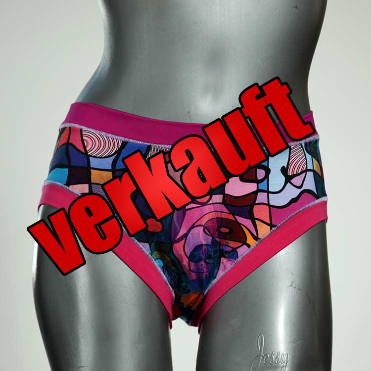 schöne attraktive gemusterte süße Panty aus Biobaumwolle, Unterwäsche für Damen