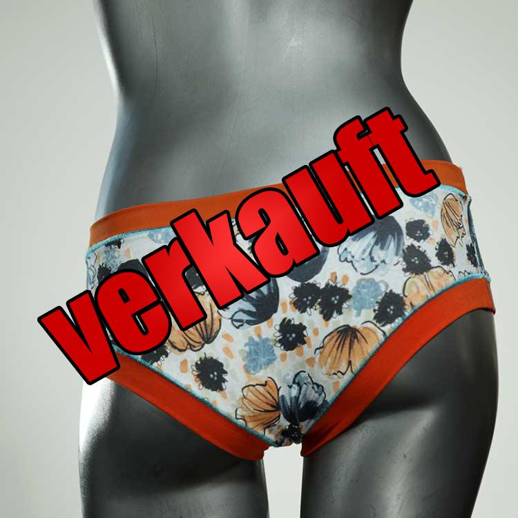 schöne farbige handgemachte gemusterte Panty aus Biobaumwolle, Unterwäsche für Damen