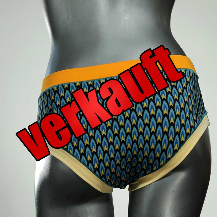 bunte gemusterte süße attraktive Panty aus Biobaumwolle, Unterwäsche für Damen