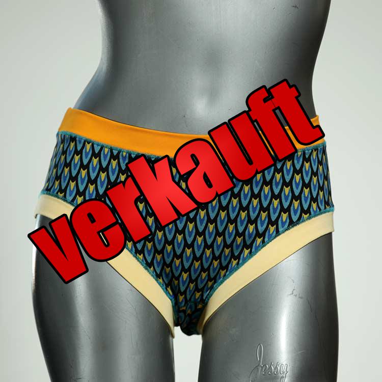 bunte gemusterte süße attraktive Panty aus Biobaumwolle, Unterwäsche für Damen