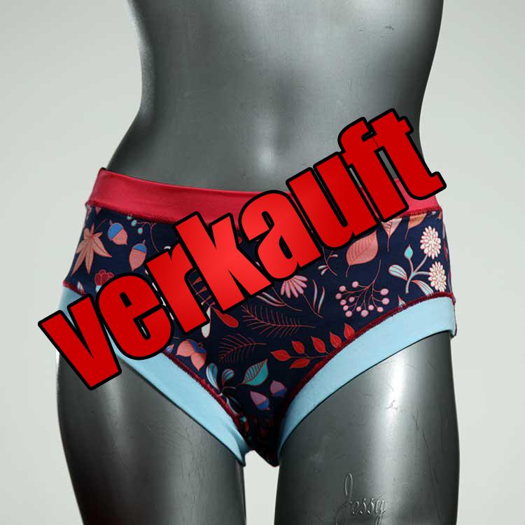 nachhaltige gemusterte preiswerte sexy Panty aus Biobaumwolle, Unterwäsche für Damen