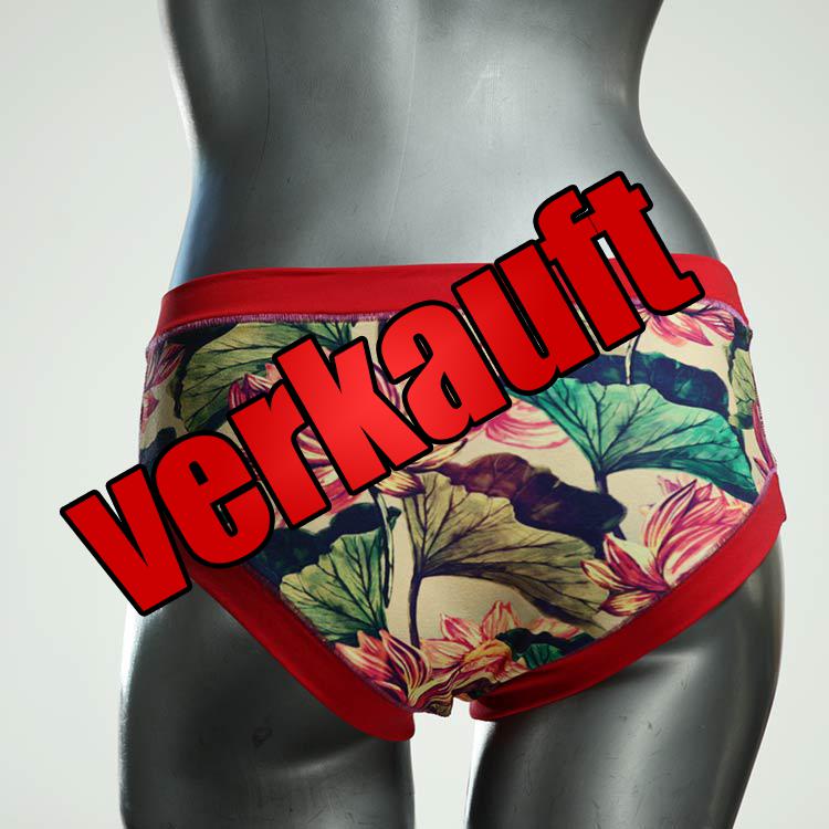 gemusterte farbige süße ökologische Panty aus Biobaumwolle, Unterwäsche für Damen