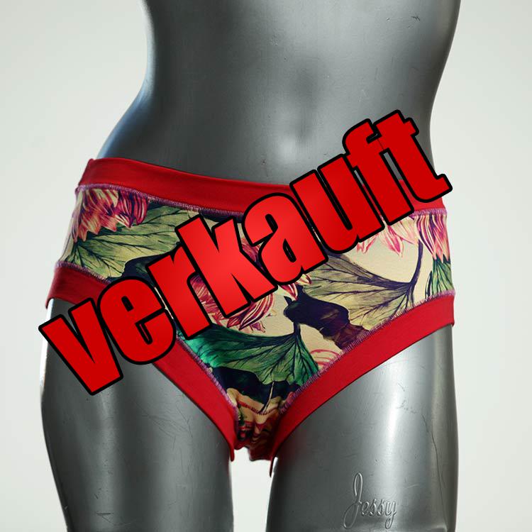 gemusterte farbige süße ökologische Panty aus Biobaumwolle, Unterwäsche für Damen