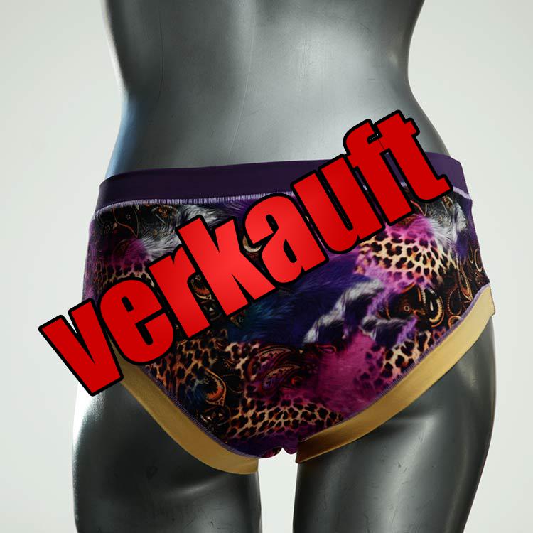 schöne sexy ökologische bunte Panty aus Biobaumwolle, Unterwäsche für Damen