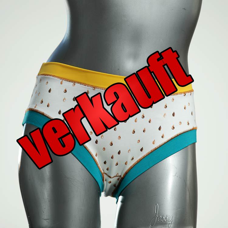 ökologische attraktive handgemachte bequeme Panty aus Biobaumwolle, Unterwäsche für Damen