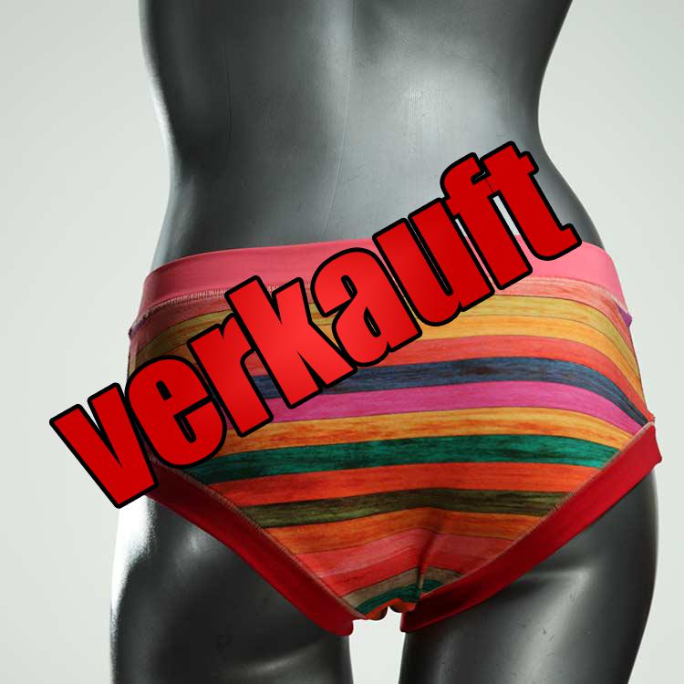 gemusterte preiswerte handgemachte bequeme Panty aus Biobaumwolle, Unterwäsche für Damen