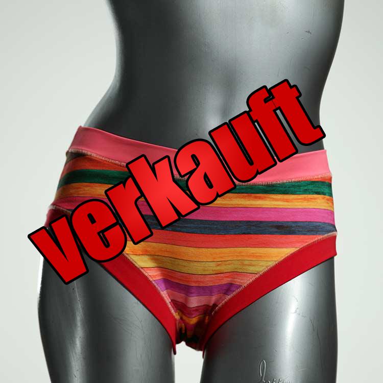 gemusterte preiswerte handgemachte bequeme Panty aus Biobaumwolle, Unterwäsche für Damen