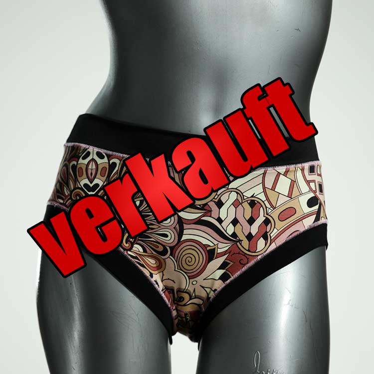 bunte preiswerte gemusterte süße Panty aus Biobaumwolle, Unterwäsche für Damen