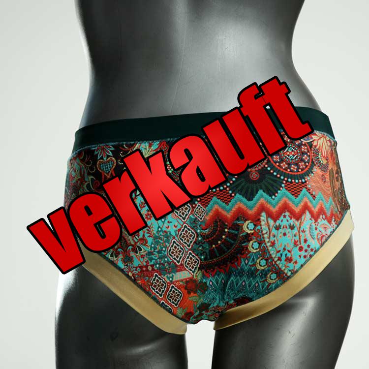 preiswerte sexy gemusterte handgemachte Panty aus Biobaumwolle, Unterwäsche für Damen