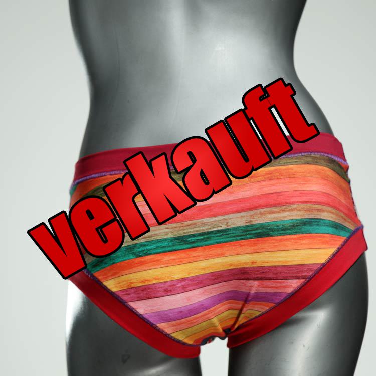 schöne bequeme gemusterte farbige Panty aus Biobaumwolle, Unterwäsche für Damen