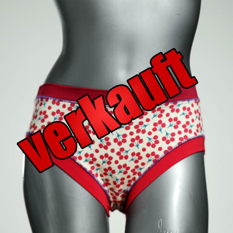 schöne bequeme gemusterte farbige Panty aus Biobaumwolle, Unterwäsche für Damen