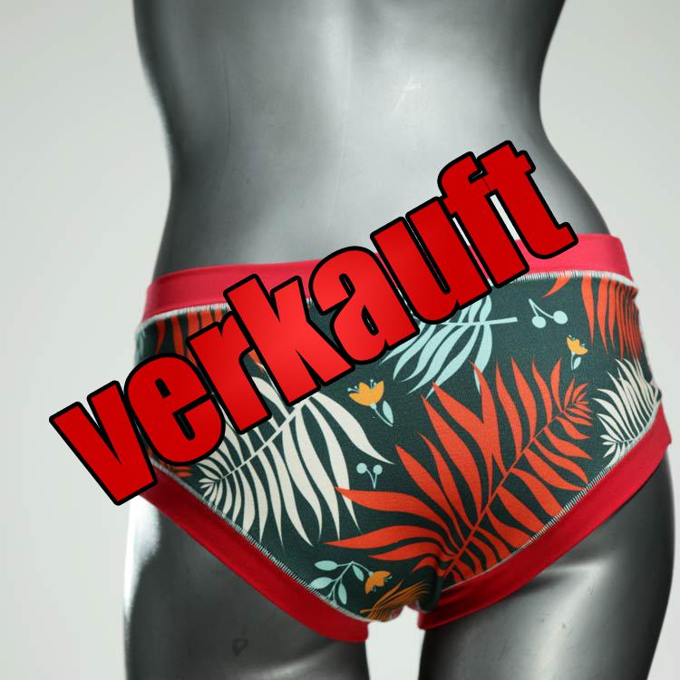 handgemachte bunte schöne gemusterte Panty aus Biobaumwolle, Unterwäsche für Damen