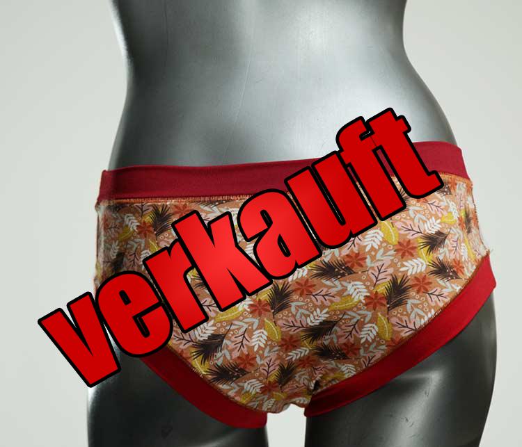 farbige attraktive handgemachte sexy Panty aus Biobaumwolle, Unterwäsche für Damen