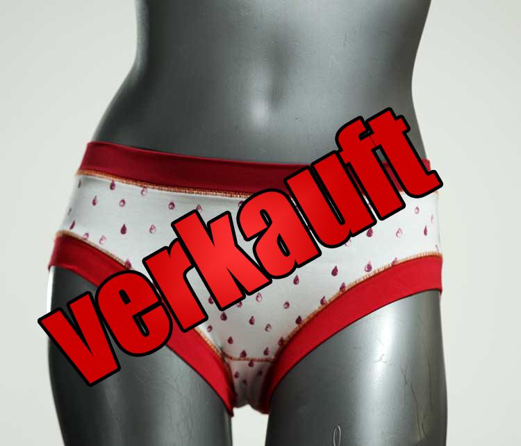 farbige attraktive handgemachte sexy Panty aus Biobaumwolle, Unterwäsche für Damen