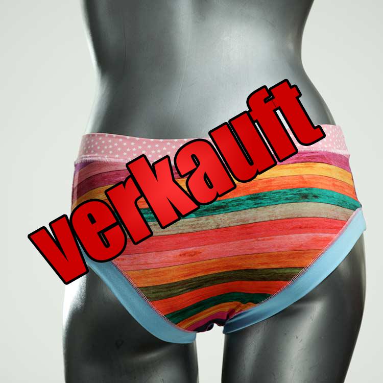 schöne attraktive bequeme bunte Panty aus Biobaumwolle, Unterwäsche für Damen