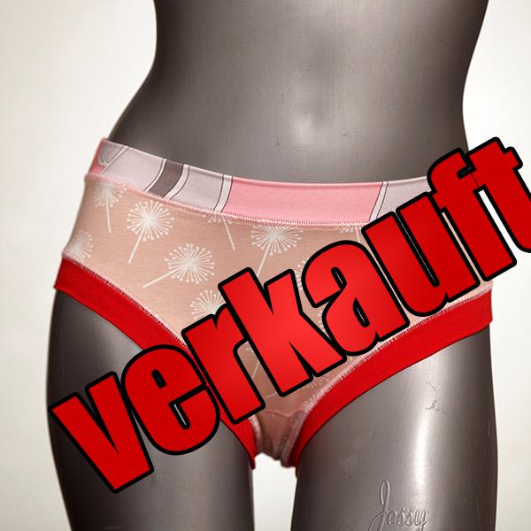  GOTS-zertifizierte süße besondere Panty - Slip - Unterhose aus Biobaumwolle für Damen