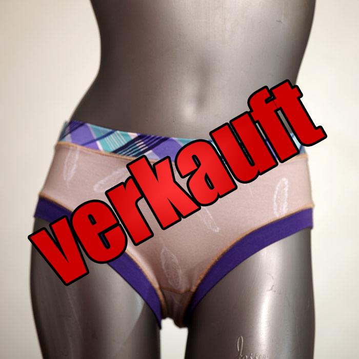  fetzige GOTS-zertifizierte bunte Panty - Slip - Unterhose aus Biobaumwolle für Damen
