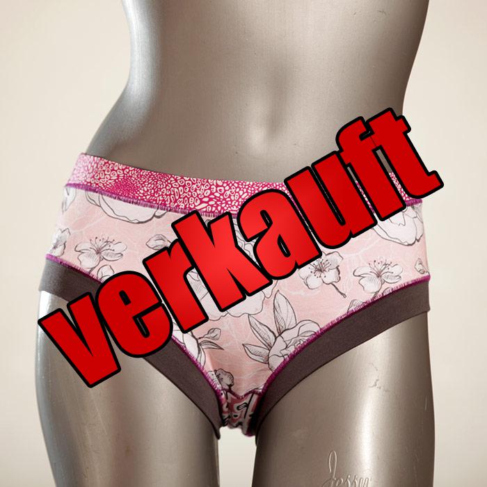  süße bunte GOTS-zertifizierte Panty - Slip - Unterhose aus Biobaumwolle für Damen