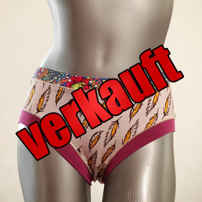  einzigartige reizende GOTS-zertifizierte Panty - Slip - Unterhose aus Biobaumwolle für Damen