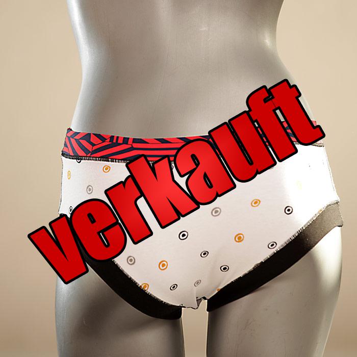  GOTS-zertifizierte süße bunte Panty - Slip - Unterhose aus Biobaumwolle für Damen
