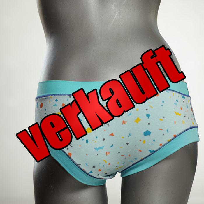  preiswerte bunte fetzige Panty - Slip - Unterhose aus Biobaumwolle für Damen