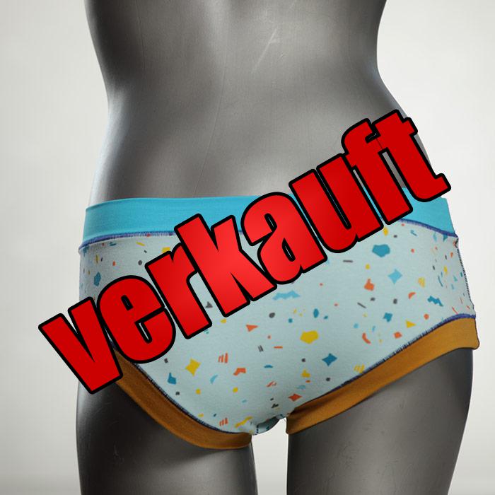  bunte GOTS-zertifizierte reizende Panty - Slip - Unterhose aus Biobaumwolle für Damen