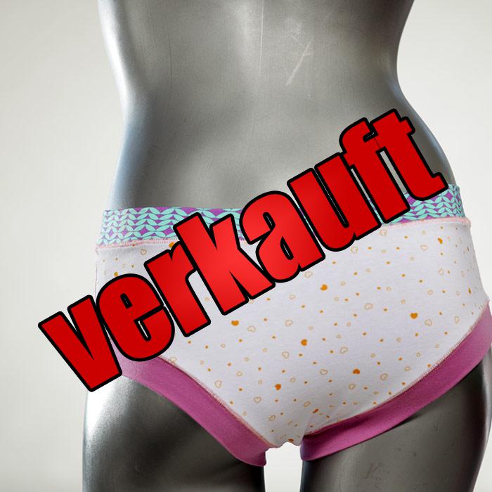  reizende besondere bequeme Panty - Slip - Unterhose aus Biobaumwolle für Damen