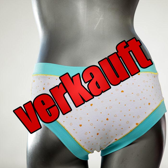  GOTS-zertifizierte einzigartige süße Panty - Slip - Unterhose aus Biobaumwolle für Damen