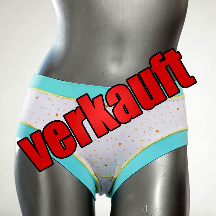  GOTS-zertifizierte einzigartige süße Panty - Slip - Unterhose aus Biobaumwolle für Damen
