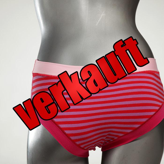  GOTS-zertifizierte bunte einzigartige Panty - Slip - Unterhose aus Biobaumwolle für Damen