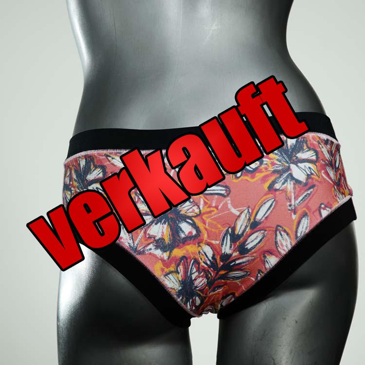 handgemachte attraktive bunte preiswerte Panty aus Biobaumwolle, Unterwäsche für Damen