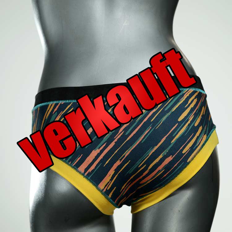 schöne sexy farbige bunte Panty aus Biobaumwolle, Unterwäsche für Damen