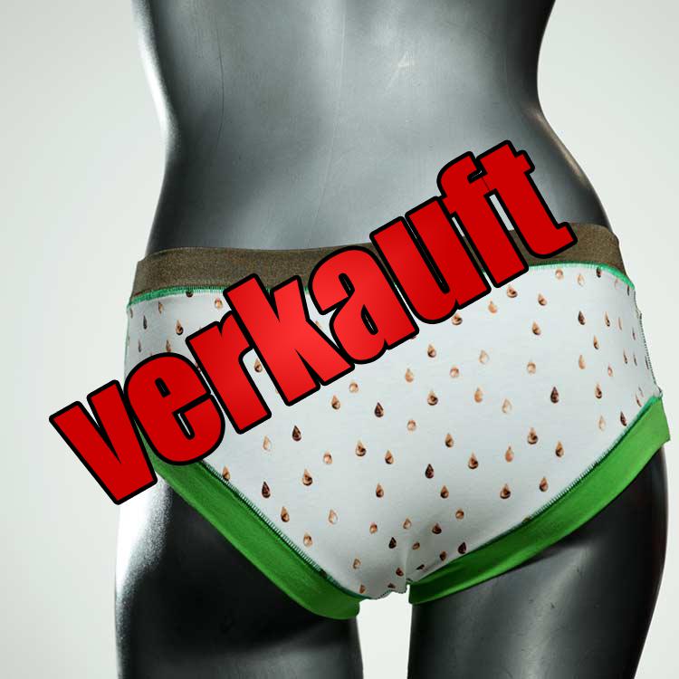 handgemachte farbige bequeme süße Panty aus Biobaumwolle, Unterwäsche für Damen
