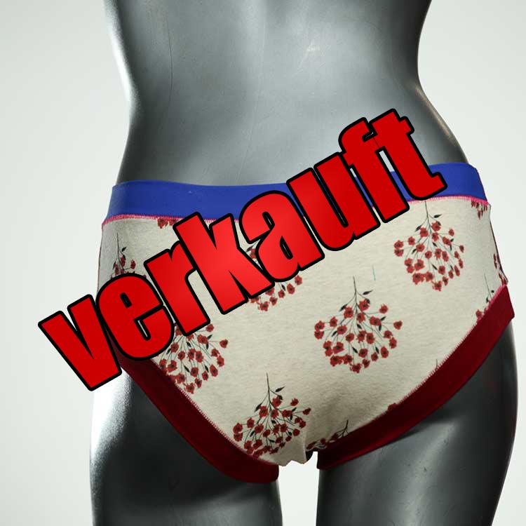 sexy günstige gemusterte handgemachte Panty aus Biobaumwolle, Unterwäsche für Damen