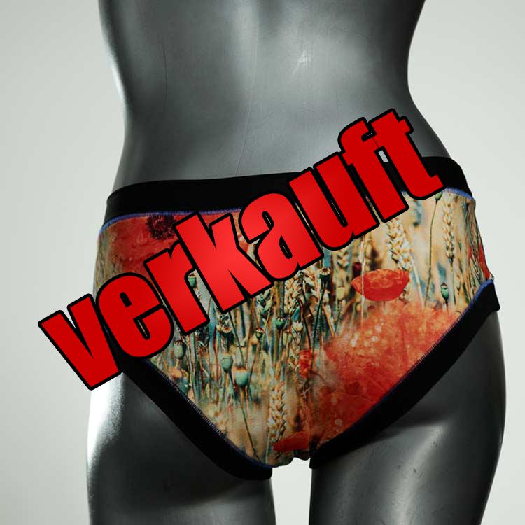 bunte handgemachte attraktive süße Panty aus Biobaumwolle, Unterwäsche für Damen