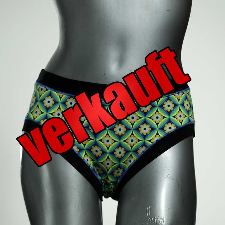 bunte handgemachte attraktive süße Panty aus Biobaumwolle, Unterwäsche für Damen