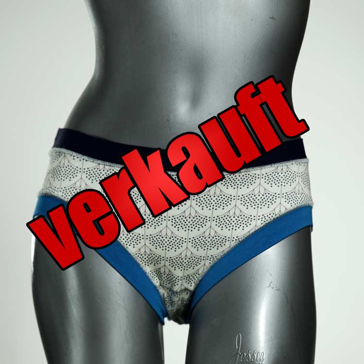 handgemachte nachhaltige schöne süße Panty aus Biobaumwolle, Unterwäsche für Damen