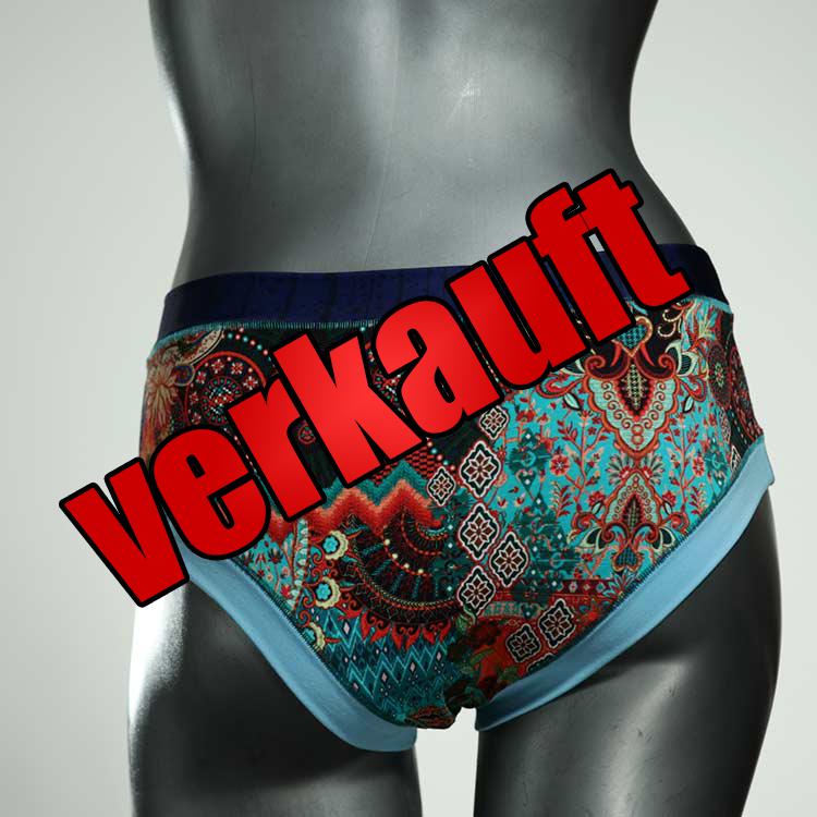 sexy handgemachte farbige bequeme Panty aus Biobaumwolle, Unterwäsche für Damen