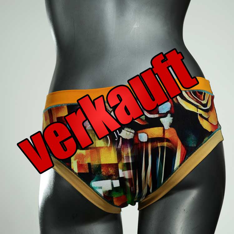 gemusterte bequeme attraktive süße Panty aus Biobaumwolle, Unterwäsche für Damen