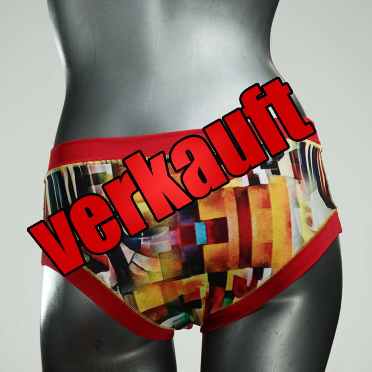 preiswerte gemusterte bunte ökologische Panty aus Biobaumwolle, Unterwäsche für Damen