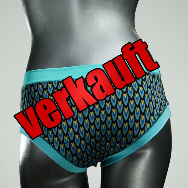 bunte schöne handgemachte süße Panty aus Biobaumwolle, Unterwäsche für Damen
