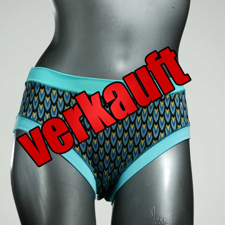 bunte schöne handgemachte süße Panty aus Biobaumwolle, Unterwäsche für Damen